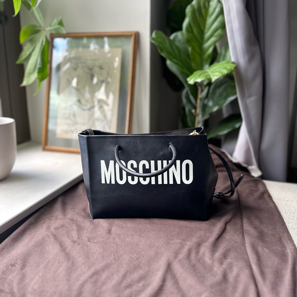 Moschino Black Crossbody Bag